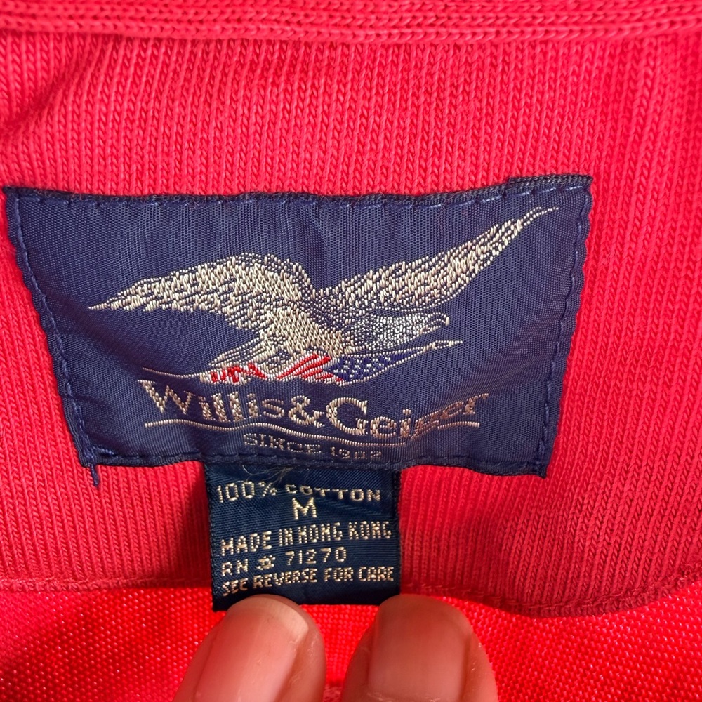 NWOTS Vibrant Red Polo Shirt with Embroidered Emblem - Picture 5 of 8